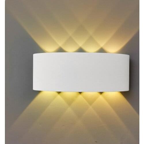 Nordic Modern Stair Aisle Wall Lamp Waterproof LED Aluminum Outdoor Up Down Wall
