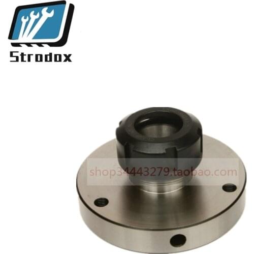 CNC ER32 ER16 ER40 ER25 Collet for Flange Chuck CNC Connector Adapter Cartridge Seat for Connecting Flange Chuck Lathe Milling
