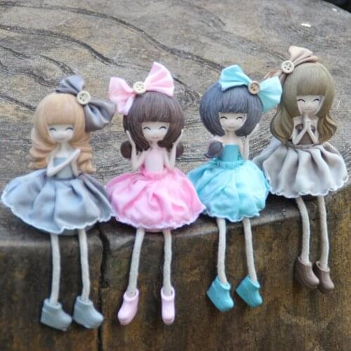 European style Resin Crafts Cute fairy Cartoon girl Gift home desktop decor decoration ornaments(A692)