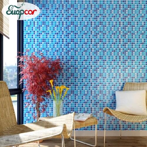 5mx0.45m Self Adhesive Wallpaper Vinyl Waterproof Stickers Living Room Bedroom PVC Mosaic Decals Home Decor Wall Sticker Roll