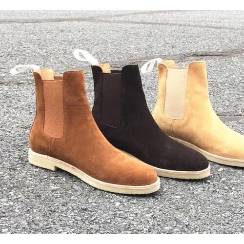 Мужские ботинки челси SexeMara China At AliExpress