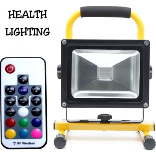 2020 NEW party lights outdoor portable RGB led colorful color changing lights remote control reflector light