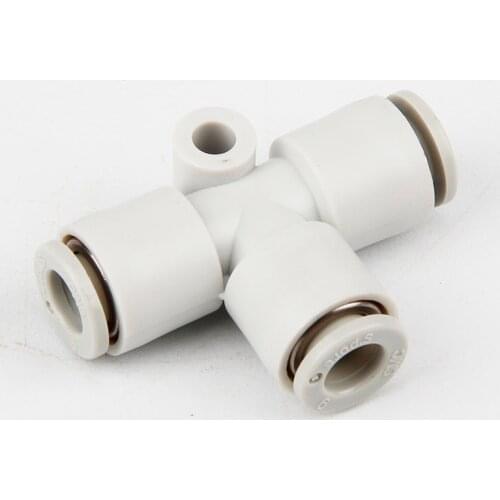 SMC tee T-type quick plug connector KQ2T06/01/08/10/12/16/-00 tee variable diameter