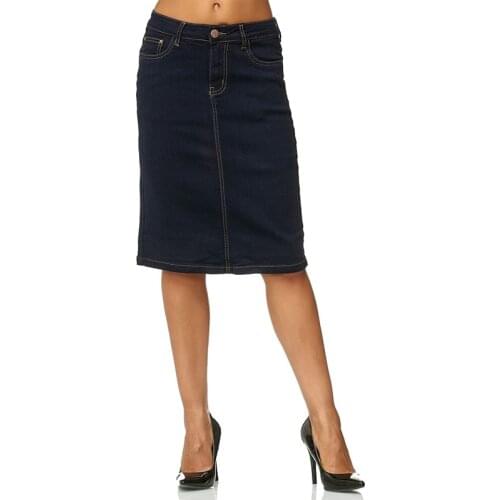 Umeko Denim Pencil Skirts