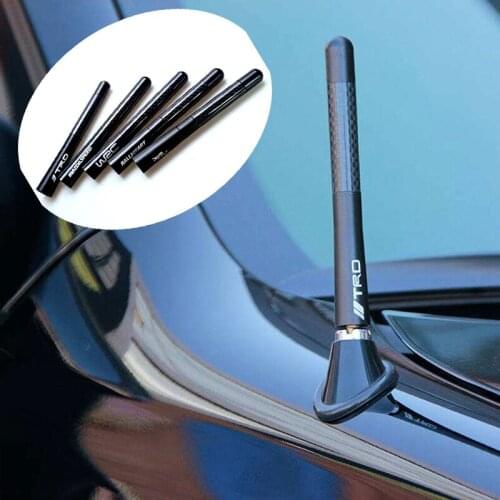 Universal Carbon Fiber Short Antenna Aerials For Audi A-series C-series S-series SQ-series RS-series Q3 Q5 SQ5 Q7