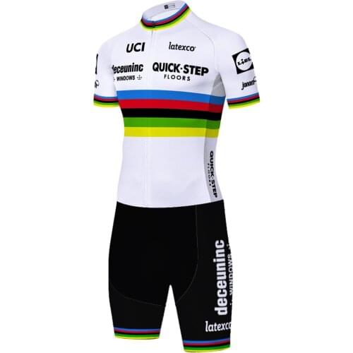 2021 quick step cycling skinsuit Cycling Clothing triathlon one piece Bodysuit roupa ciclismo Bike Clothing tenue cycliste homme