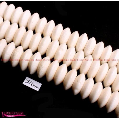 High Quality 8x20mm Natural White Color Sponge Coral Washer Shape DIY Gems Loose Beads Strand 15" Jewelry Making w4061