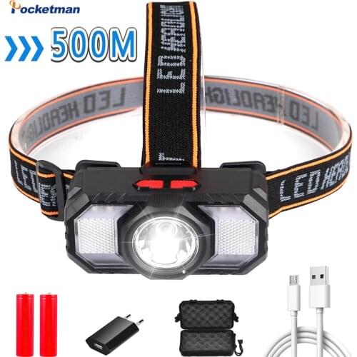 XPE+4*White led+4*red led Headamp Portable Headlight Night Fishing Lights Red and White Light Head Torch Outdoor Camping Light