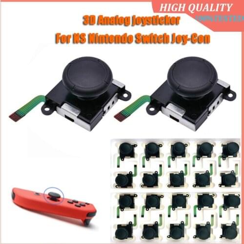 5pcs-10pcs Replacement 3D L R Joystick Analog Rocker Joy Stick for Nintendo Switch Controller Joy-Con NS Gamepad Joycon Game Pad