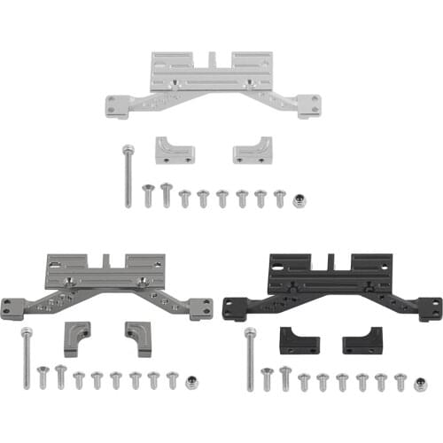 1/10 RC Car Aluminum Alloy Servo Mount Front Axle Reinforcement Mount for SCX10