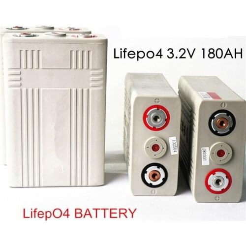 LIFEPO4 Battery 3.2V180AH Battery Pack for Electric Vehicle / UPS / Energy Storage /electric Scooters/ Motorcycles