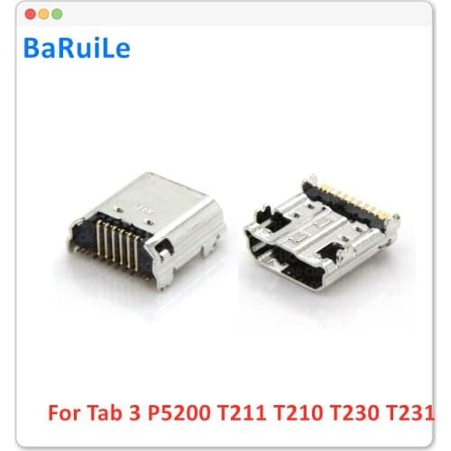 BaRuiLe 20pcs Micro USB Charging Port Connector Socket For Samsung Galaxy Tab 3 7.0 P5200 I9200 I9202 T211 T210 T230 T231