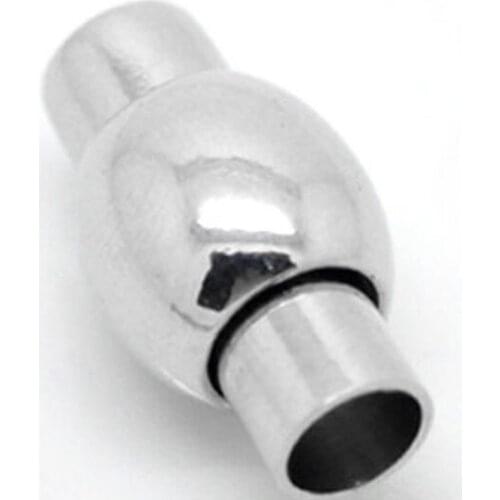 Free Shipping!20 pcs Silver Tone Magnetic Clasps 18x10mm(6/8"x 3/8")