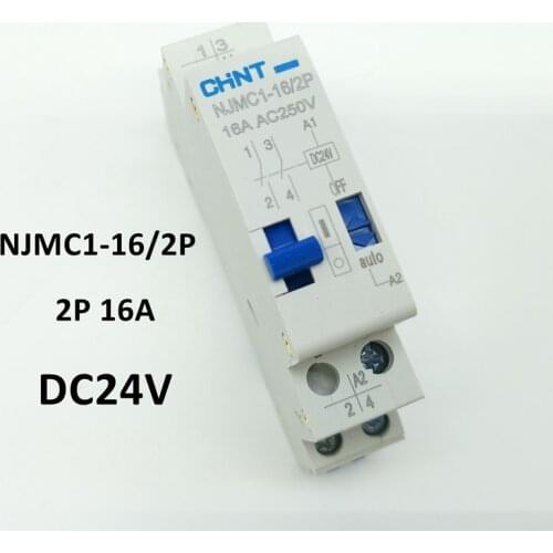 CHINT Pulse Relay NJMC1-16/2P 16A DC24V Relay