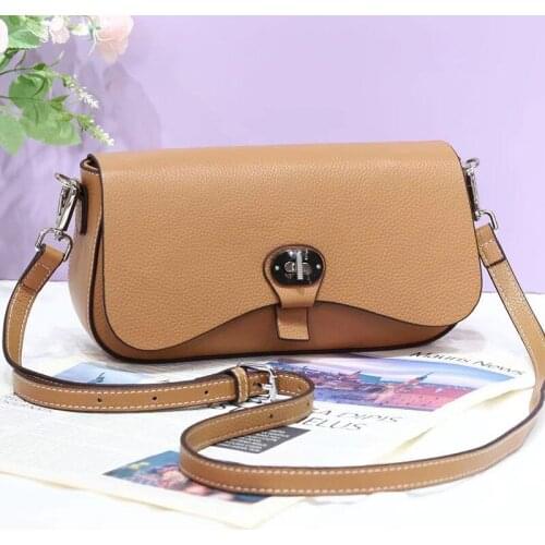 Genuine Leather Small Bag For Women 2021 Mini Bag Ladies Leather Shoulder Bag Female Cowhide Messenger Bag Purses and Handbags