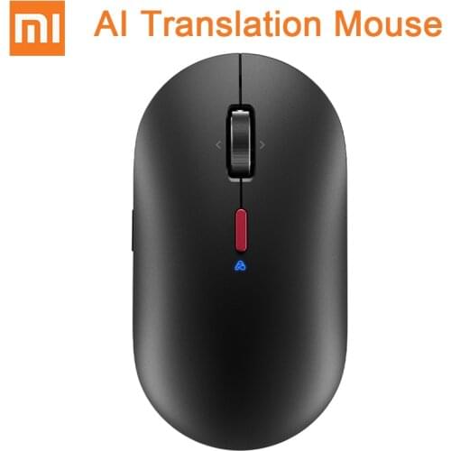 Original Xiaomi Smart Translation Mouse Bluetooth 5.0 2.4G Dual Wireless Mode 4000 DPI Xiaoai AI Voice Control