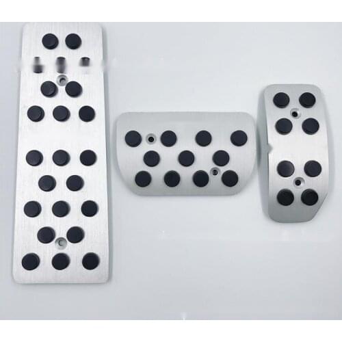 Suitable For Land Rover Aurora Accelerator Pedal, Aluminum Alloy Perforated Anti-skid Pedal