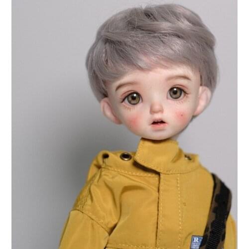 BJD doll simulation hair suitable for 1/6 size fashion sunshine handsome easy male short hair high temperature soft silk male