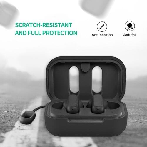Earphone Silicone Protective Cover Case for Skullcandy Dime Dustproof Shell Protect Earphone From Scratch Anddust-proof