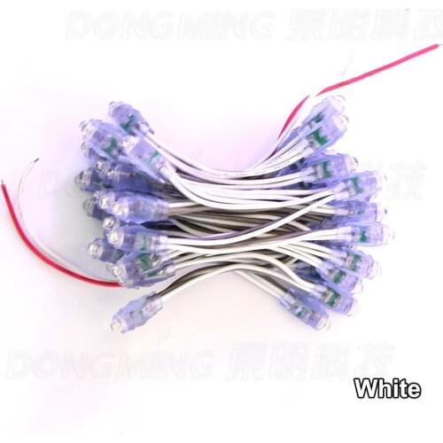High quality 9mm led point light letter waterproof IP68 led module string DC 5V 0.1w single color led lamp light colorful