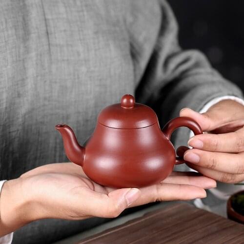 Yixing Teapot Purple Clay Ore Mud Dahongpao Handmade Kettle Send Gift Box Teaware