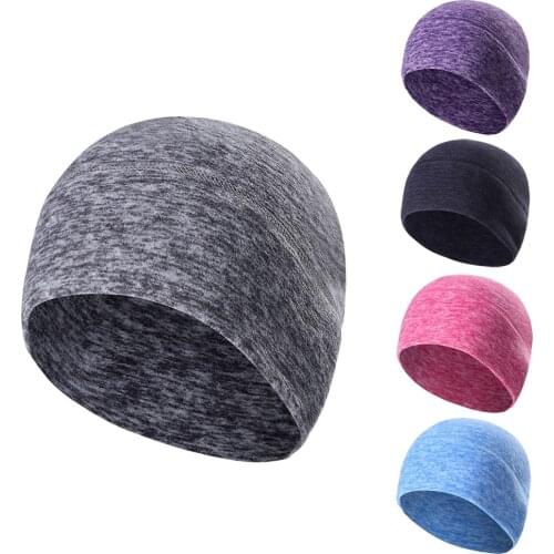 Winter Warm Running Cap Thermal Sport Hats Polar Fleece Soft Snowboard Hiking Camping Cycling Hats Caps Windproof Men Women