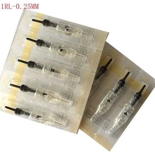10pcs/lot Disposable Bayonet Tattoo Needles Cartridges For Semi Permanent Microblading Microneedling Makeup Cartridge Needles