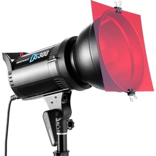 11in1 30cm 12 Inch Flash Color Film Video Light Filter Photography Accessories for Aputure 120dii 120d 300d Godox DE300 Flashing