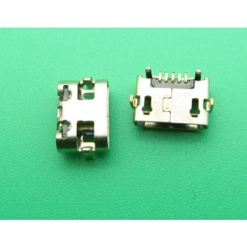 200pcs For Alcatel One Touch Pixi 3 4G 5065 OT 5065 5065A 5065D 5065X OT5065 micro usb charging connector plug dock socket port