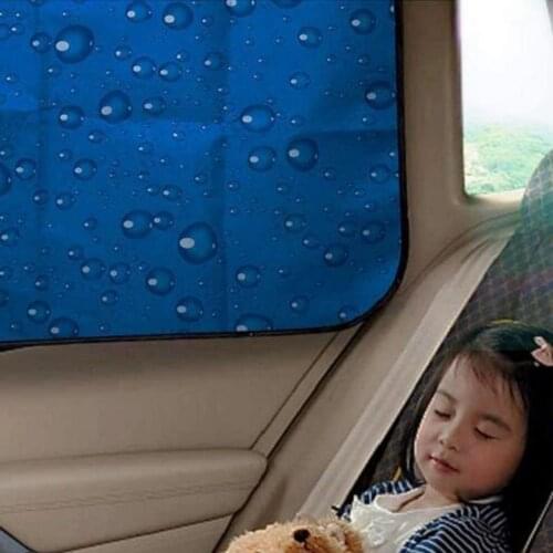 4pcs Car Magnetic Rear Front Side Window Sun Shade Professional Lightweight