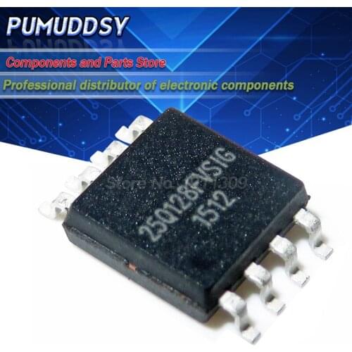 50PCS W25Q128FVSG W25Q128FVSIG W25Q128 SOP-8 Authentic IC