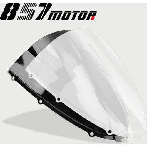 Motorcycle Windscreen Windshield Accessories For Kawasaki Ninja ZX14R ZX-14R ZZR1400 2006-2016