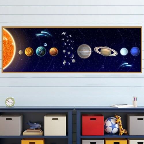 DIY 5D Diamond Painting Outer Space Landscape Needlework Full Drill Daimond Cross Stitch Set Embroidery Mosaic Decoration Home