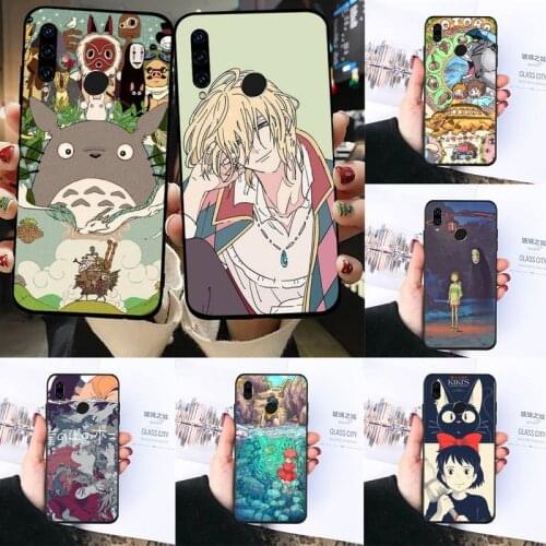 Hayao Miyazaki Japan anime Phone Case For Huawei Honor view 7a5.45inch 7c5.7inch 8x 8a 8c 9 9x 10 20 10i 20i lite pro