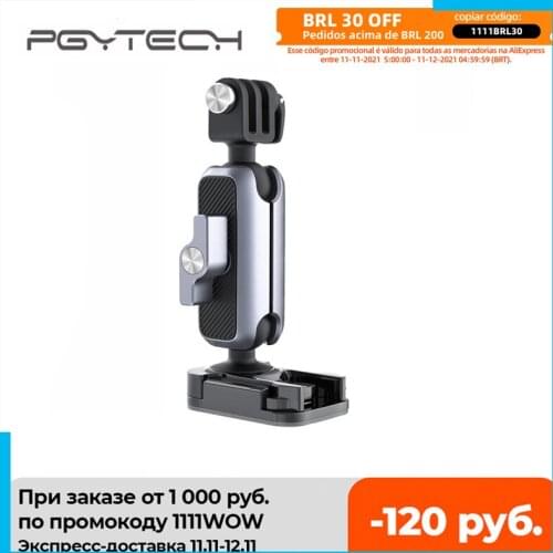 PGYTECH Action Camera Adhesive Mount Accessories For Gopro/DJI/Insta 360 Camera Accessories