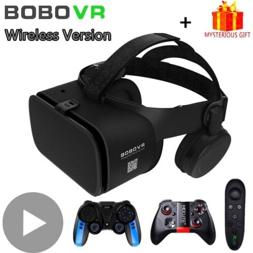 Bobovr Bobo VR Z6 Smart 3 D Casque Viar Bluetooth 3D Glasses Virtual Reality Headset Helmet Goggles Lenses for Phone Smartphone