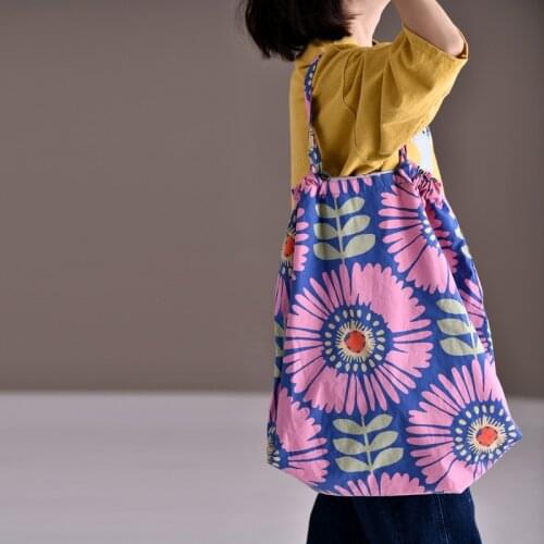 MICOCO D2065 The collapsible drawstring hand carries a shoulder bag