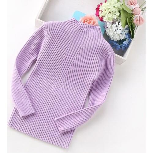 2020 New Fashion Girls Sweaters 2-10years Children Clothing Girls Sweater 8802