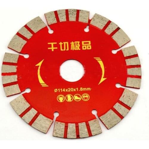 High-quality 4 inch dry-cut diamond blade cutting discs 114mm concrete Stone Marble Saw
