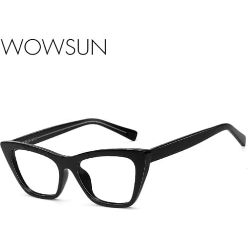 WOWSUN Women Men Blue Light Glasses Computer Gaming Glasses Comfortable Anti Blue Strike WO-002