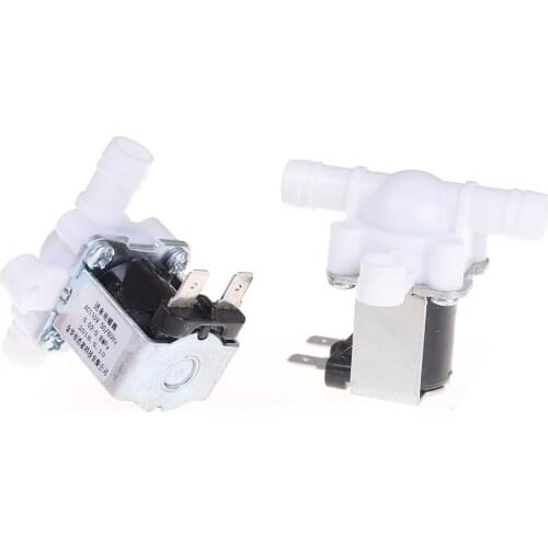 12/24/220V Pressurized Solenoid Valve Inlet Valve 10mm For Water Dispenser Water Purifier Plastic Water Valve
