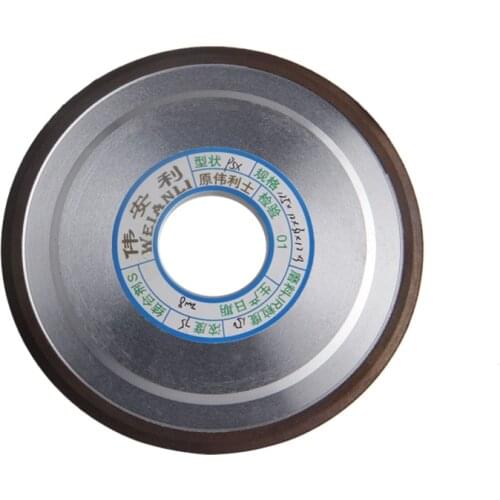 125*32*3mm Diamond Grinding Wheel Dish Grinding Wheels 150/180/240/320 Grain For Milling Cutter Power Tool Abrasive Tools 1pc