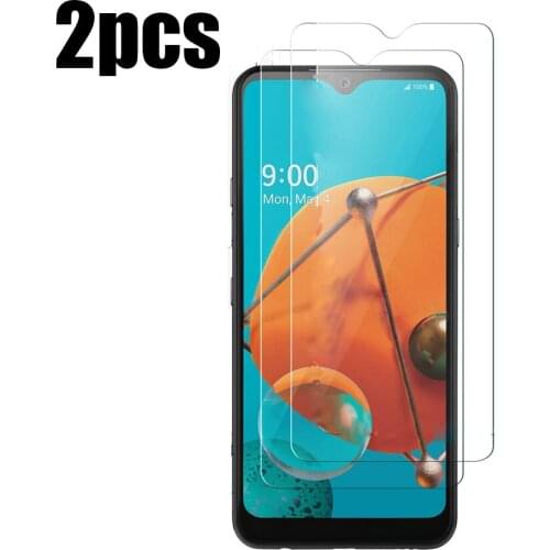 2PCS Tempered Glass For LG K51 Cover 9H Explosion-proof Screen Protector film For LG Q51