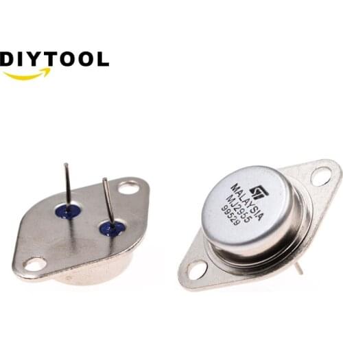 5PCS MJ2955 ST TRANS PNP 60V 15A TO-3 NEW J5