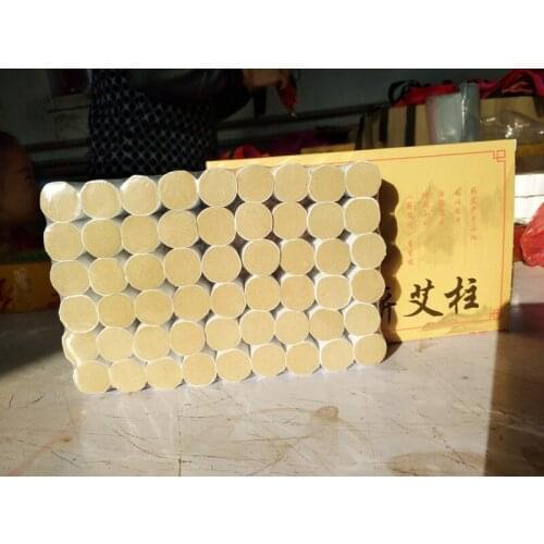 54pcs Handmade five years 45:1 moxabustion massage moxa column moxa stick high quality moxa