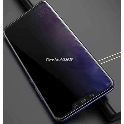9H Full Glue Cover Privacy Anti Glare Tempered Glass for Huawei Honor 8X MAX View 20 9 Lite Enjoy 8 8E Magic 2 Screen Protector