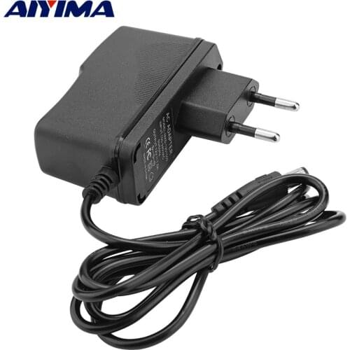 AIYIMA 12V Amplifier Power Supply AC100-240V Converter Adapter DC12V 1.5A Power Supply EU US Plug For Home Audio Power Amplifier