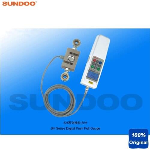 Sundoo SH-1K 1KN Digital Push Pull Force Gauge,Tension Force Meter ,Force Measurement Tester S Type Sensor Out