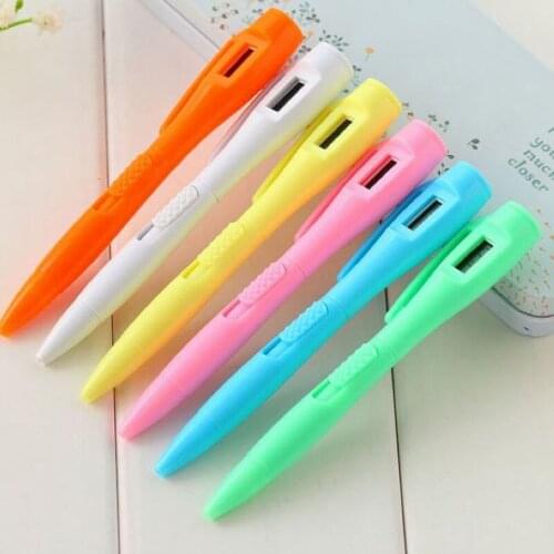 Electronic watch, examination student gift school pen electronic clock pen ball point pen for students and civil servants