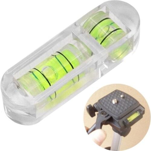 Mini T-Type Bubble Measuring Level Acrylic Adjustment Instrument Two-Dimensional Levels Tool